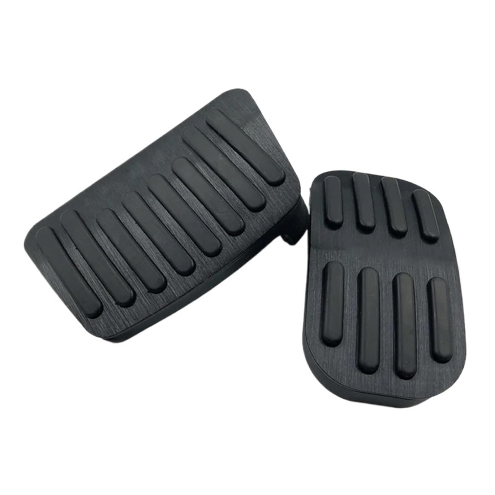 GIGIROM For Toyota, for Corolla, 2019 2020 2021 2022 2023 E210 Aluminium Auto Kraftstoff Beschleuniger Gas Bremse Rest Fußpedale Abdeckung Pads Zubehör Fußpedal(AT 2pcs Black) von GIGIROM