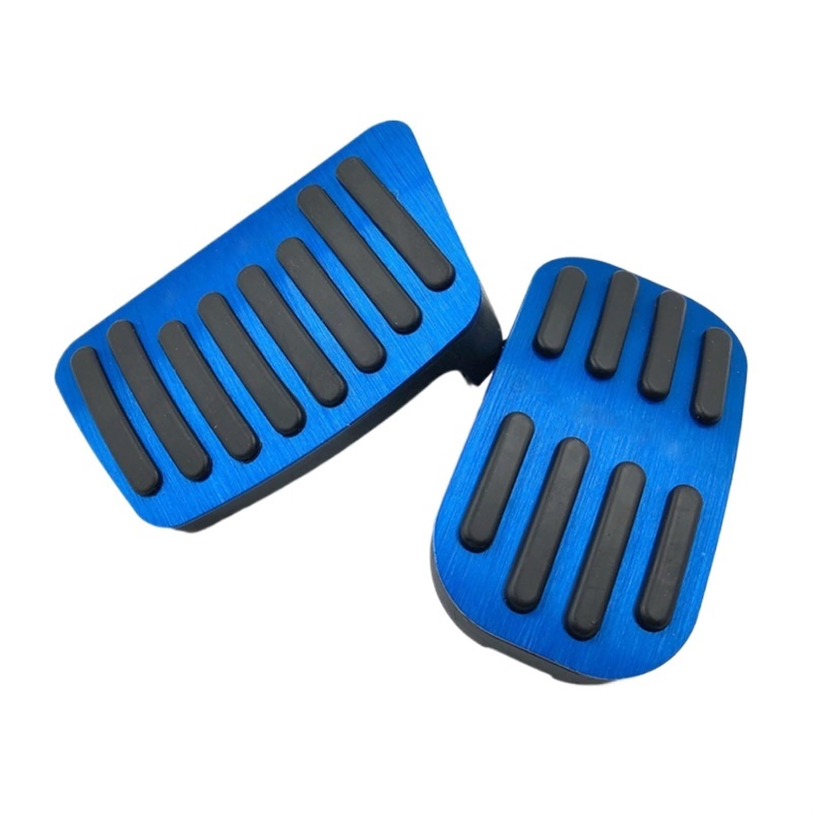 GIGIROM For Toyota, for Corolla, 2019 2020 2021 2022 2023 E210 Aluminium Auto Kraftstoff Beschleuniger Gas Bremse Rest Fußpedale Abdeckung Pads Zubehör Fußpedal(AT 2pcs Blue) von GIGIROM