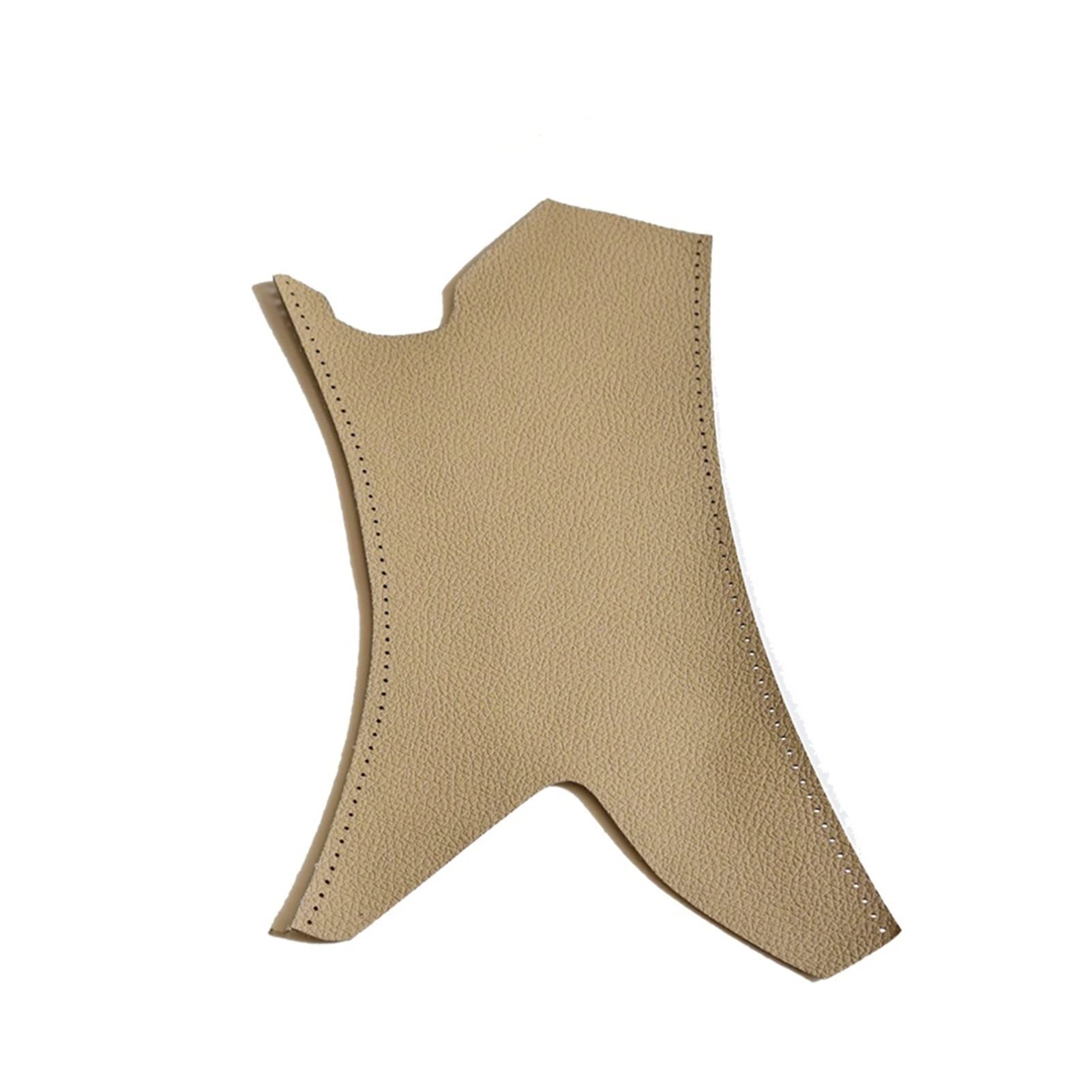 GIGIROM Handnähen Micro Leder rechts/Links Türverkleidung Griff Pull Trim Cover Innengriff Abdeckung, for, for 3er E90 E91 325 330 318 Türgriff-Außenabdeckung(Beige-Right) von GIGIROM