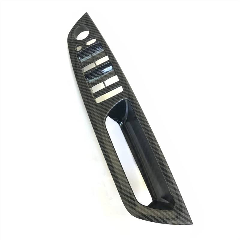 GIGIROM LHD RHD Verbesserte Innentür-Armlehnen-Fensterheberschalter-Panel-Abdeckung, for, for X5 X6 E70 E71 E72 2007–2013 Türgriff-Außenabdeckung(Carbonfiber Right) von GIGIROM