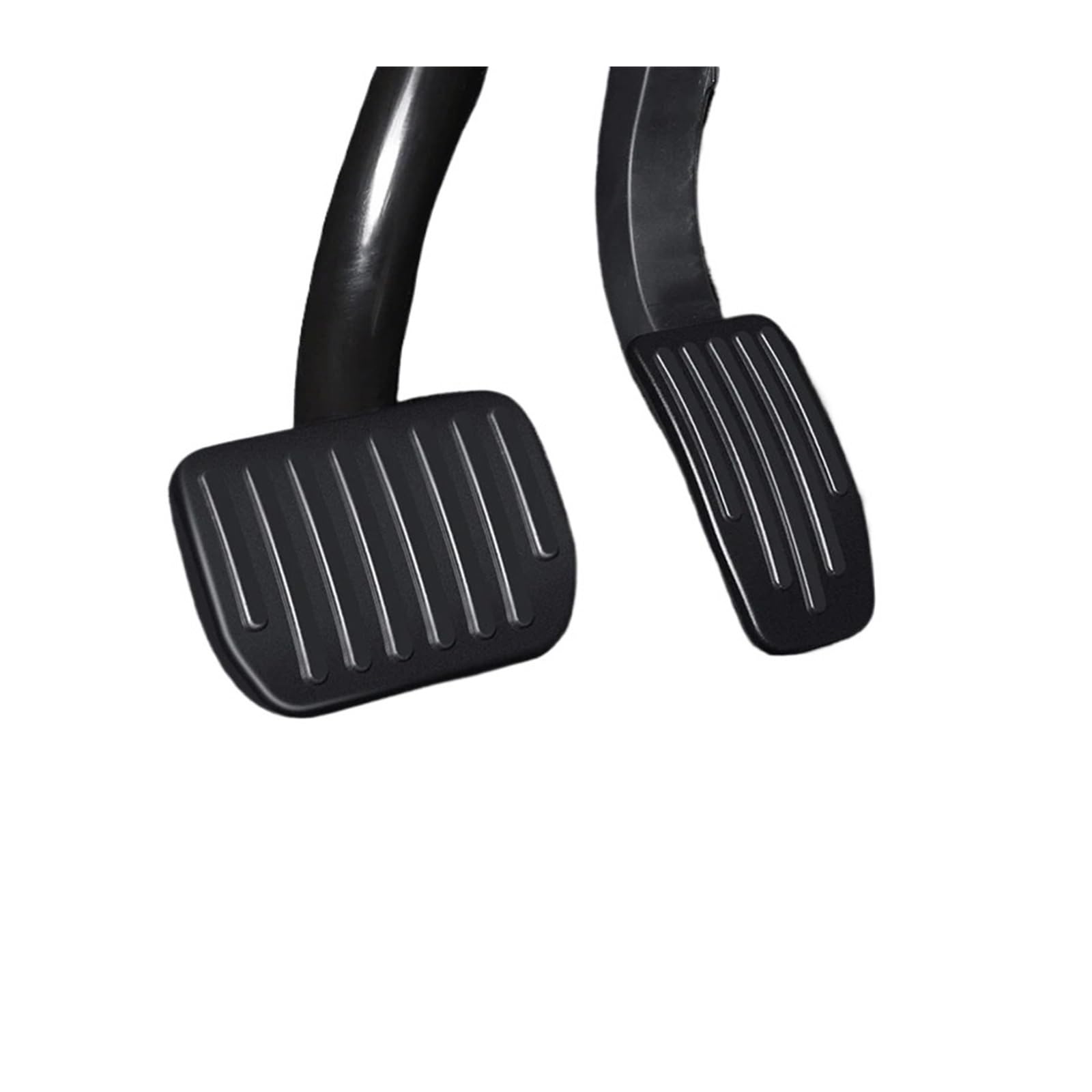 GIGIROM Performance-Pedalauflagen-Abdeckung, for Tesla, Modell 3 Highland 2024 Modell Y Fuß Aluminium Rutschfeste Pedale Zubehör Fußpedal(Balck) von GIGIROM