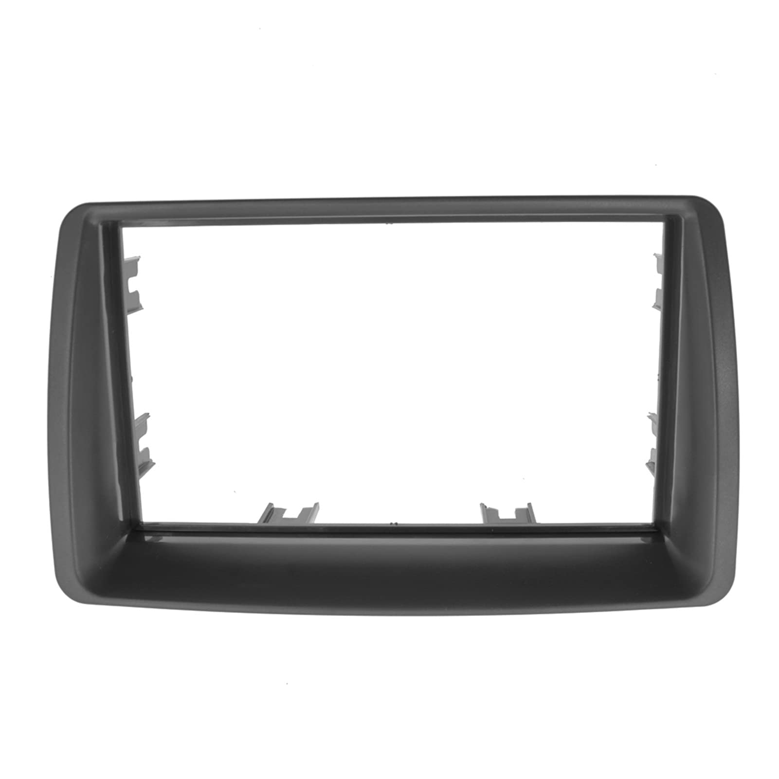 GIGIROM Radio-Stereo-Panel-Armaturenbrett-Montage-Verkleidungsset, Rahmenplatte, Blende, Doppel-Din-Blende, for FIAT, Panda 2003–2012 Stereo-Radioblende(178x102mm) von GIGIROM