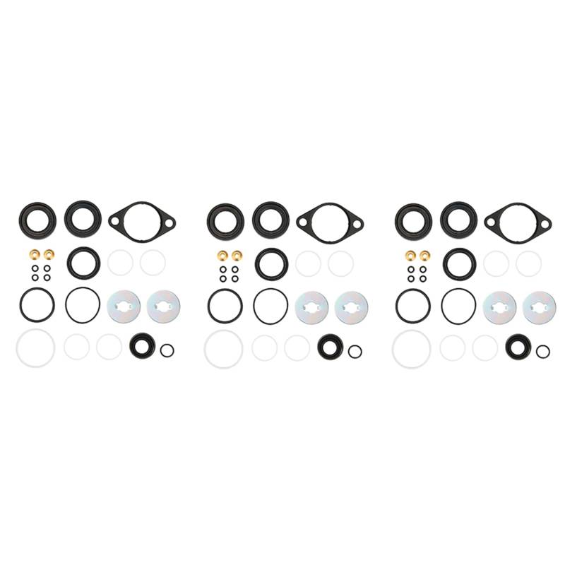 GIWFBQTR 3X Servo Lenkungs Zahn Stangen Dichtungs Satz für 05-14 KDH//LH 04445-26140 von GIWFBQTR