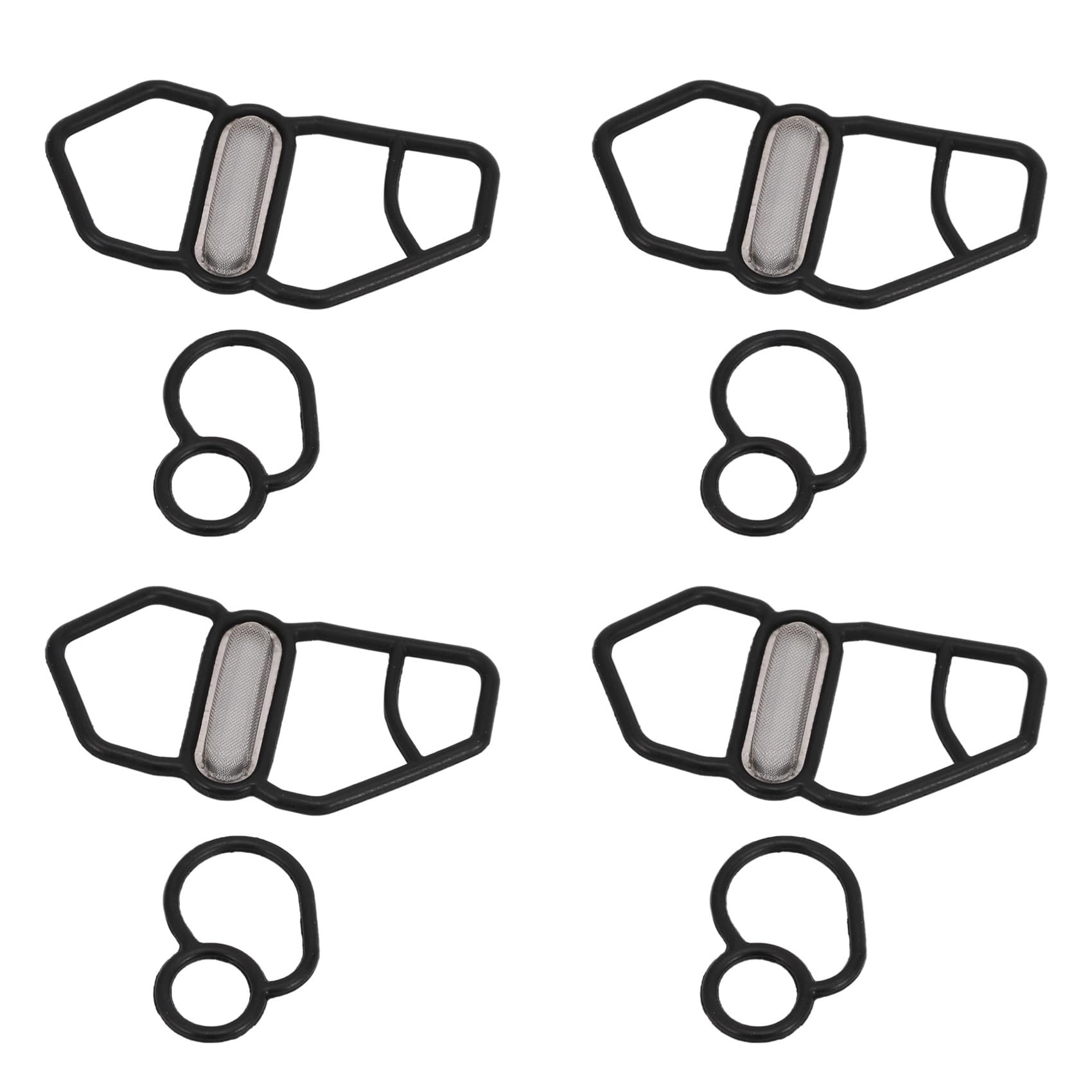 GIWFBQTR 8X Obere + Untere VTEC Magnet Dichtung Passend für NSX D16Z6 B18C1 B16A2 B18C5 36172-P08-015 15825-P08-005 von GIWFBQTR