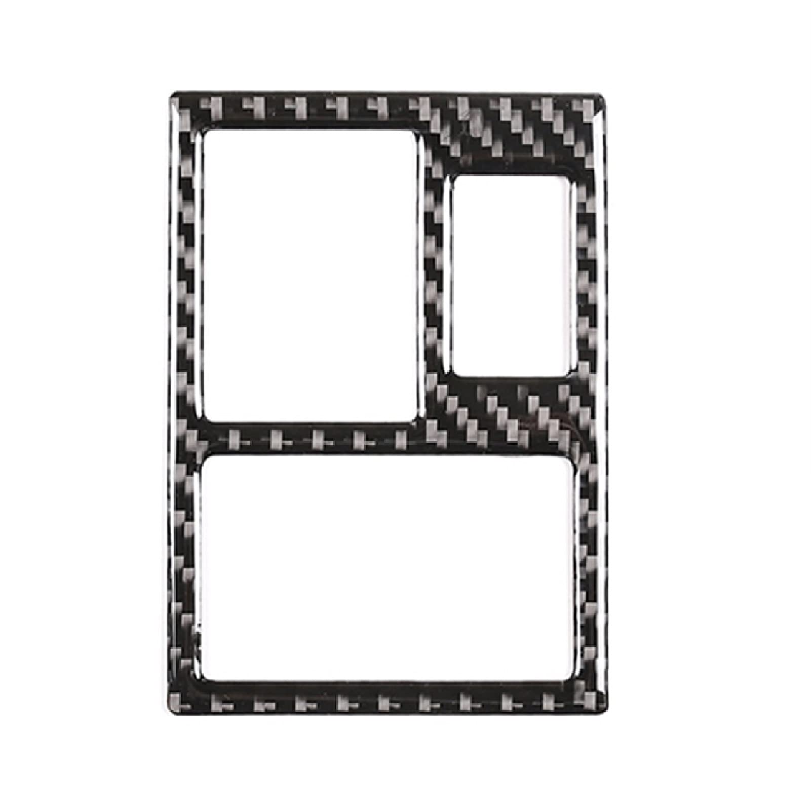 GIXERO Auto Carbon Fiber Center Control Gangschaltung Handbremshebel Fensterheber Tür Schüssel Panel Abdeckung Rahmenverkleidung, for Toyota, for RAV4, 2006-2012 Zierleiste für Schalterabdeckungen für von GIXERO