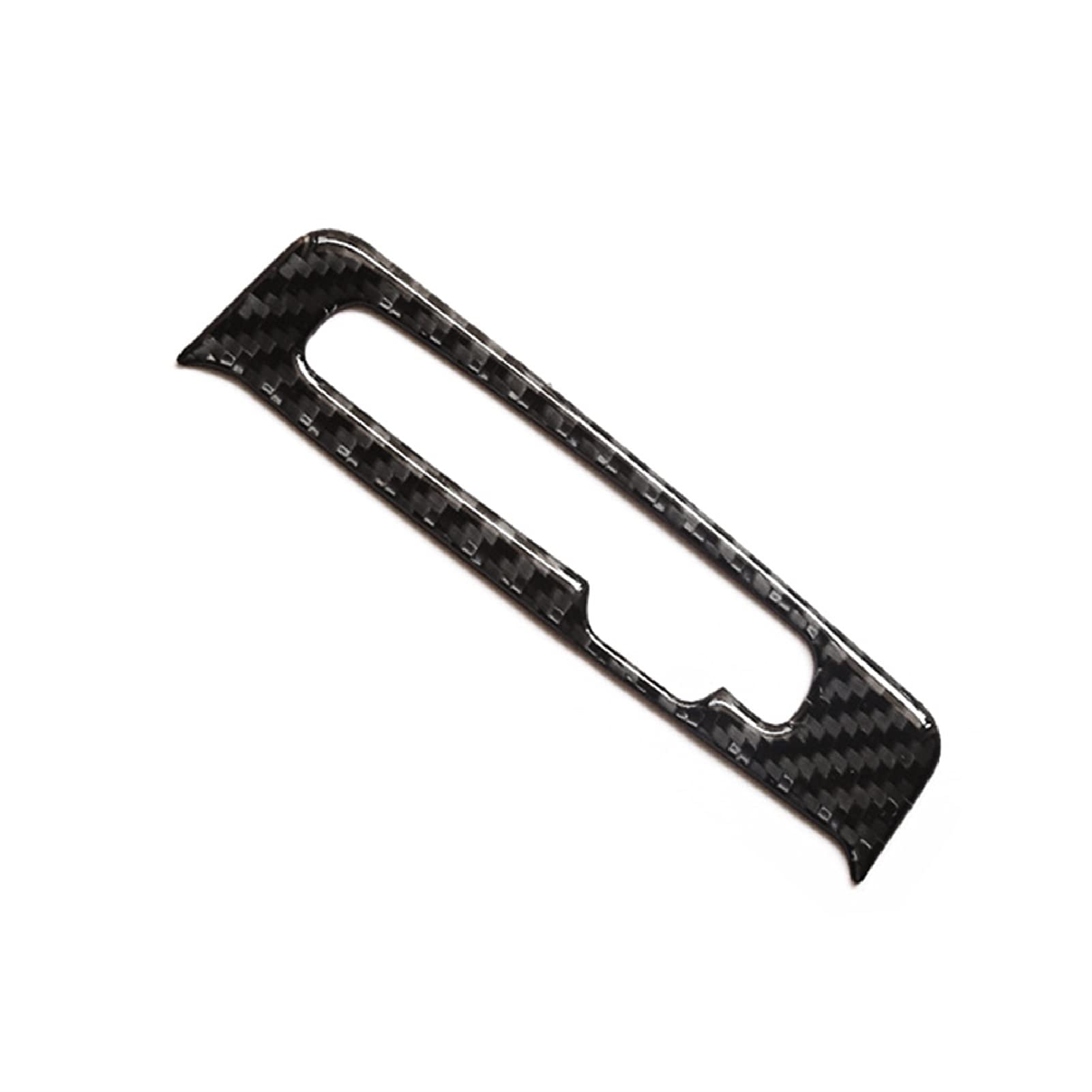 GIXERO Auto Carbon Fiber Center Control Gangschaltung Panel Schalter Knopf Abdeckung Aufkleber Trim, for Audi, A4 B8 A5 Q5 2009-2013 2014 2015 2016 Zierleiste für Schalterabdeckungen für Autos(09 12 R von GIXERO