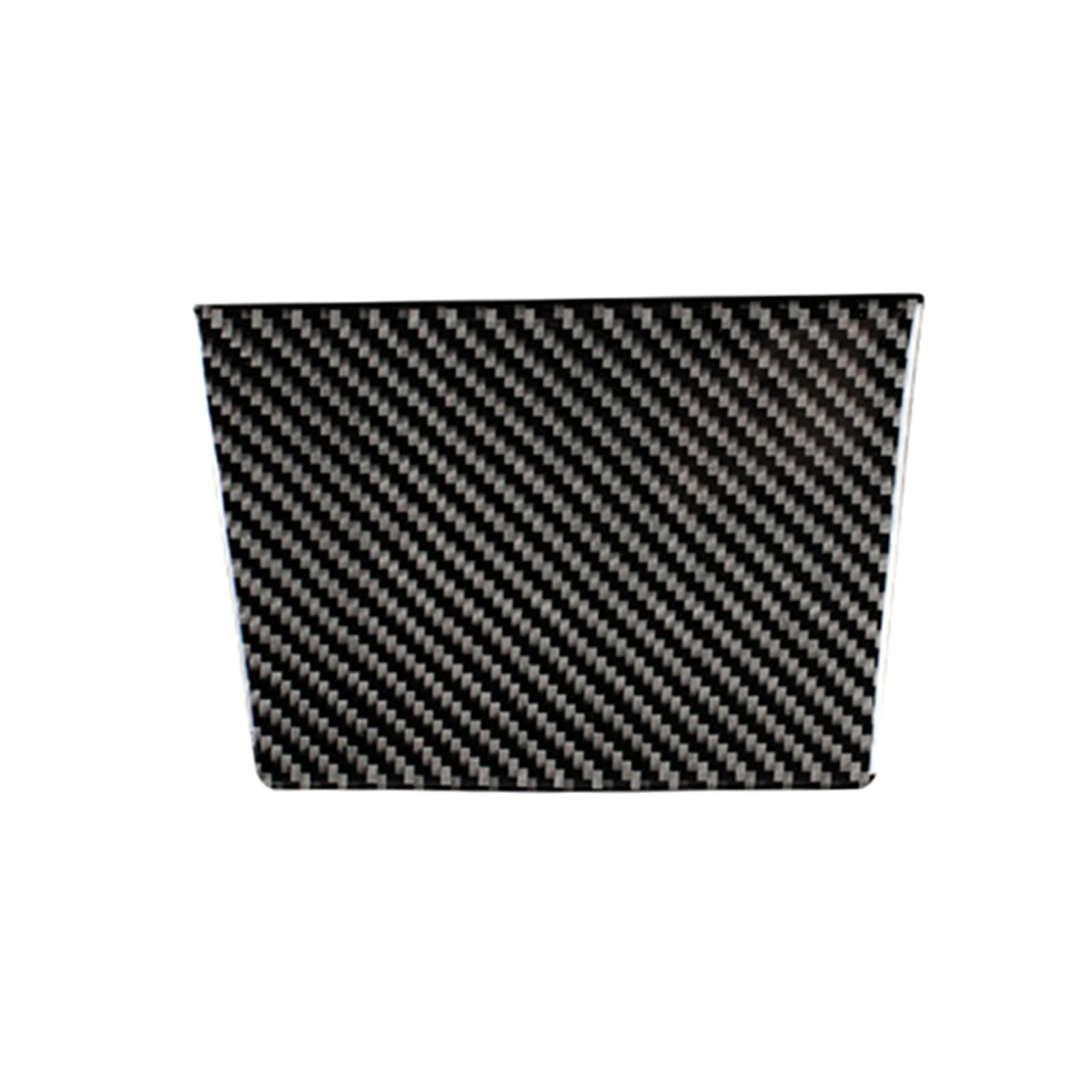 GIXERO Auto-Schalttafel aus weichem Carbonfaser-Mittelteil, Aschenbecherkastenabdeckung, Schutzverkleidung, for VW, for Golf, 6 MK6 2010 2011 2012 2013 Zierleiste für Schalterabdeckungen für Autos(Inn von GIXERO