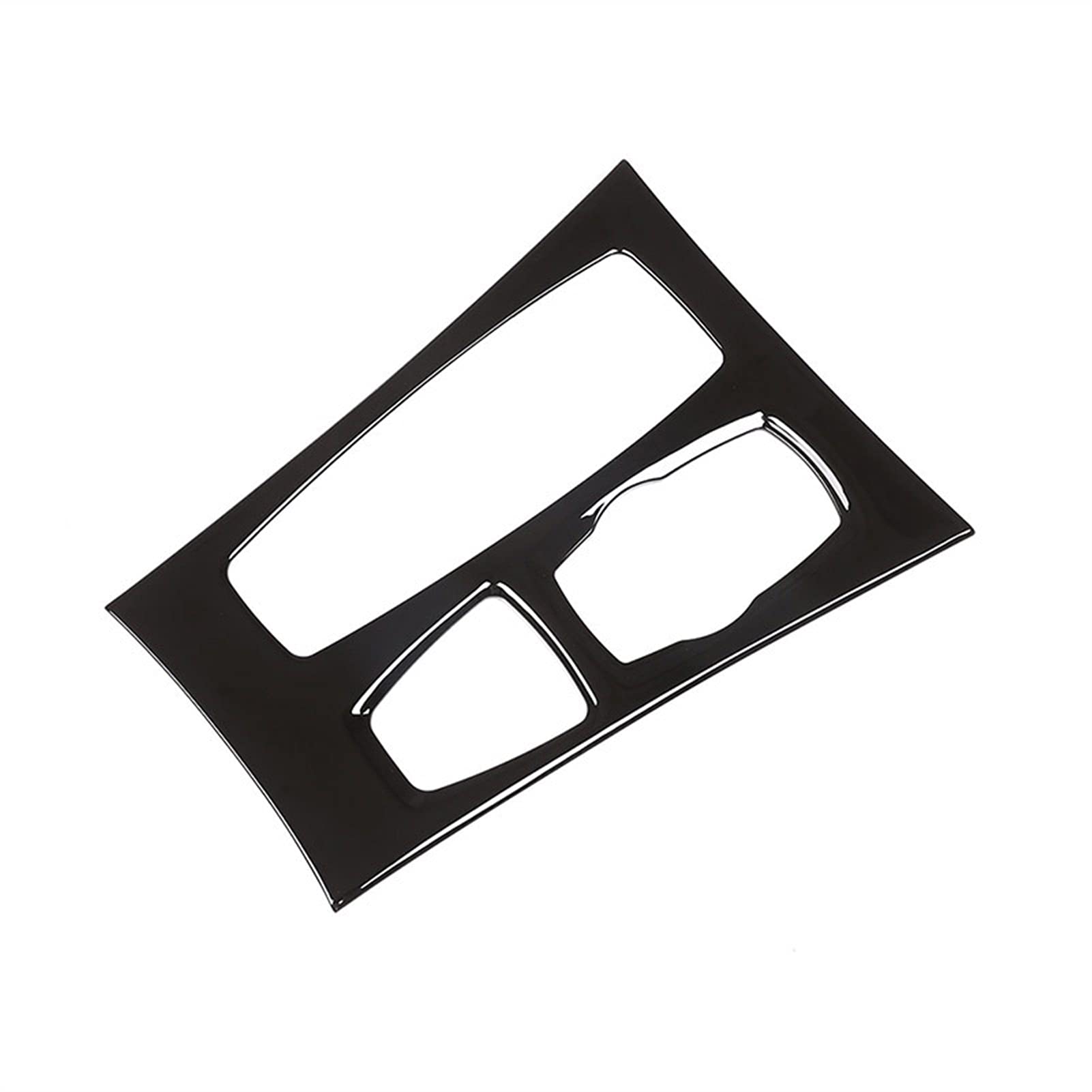 GIXERO Schwarz glänzende Verkleidung der Schalthebelverkleidung for Linkslenker, for, X5 E70 2008-2013 Zierleiste für Schalterabdeckungen für Autos von GIXERO