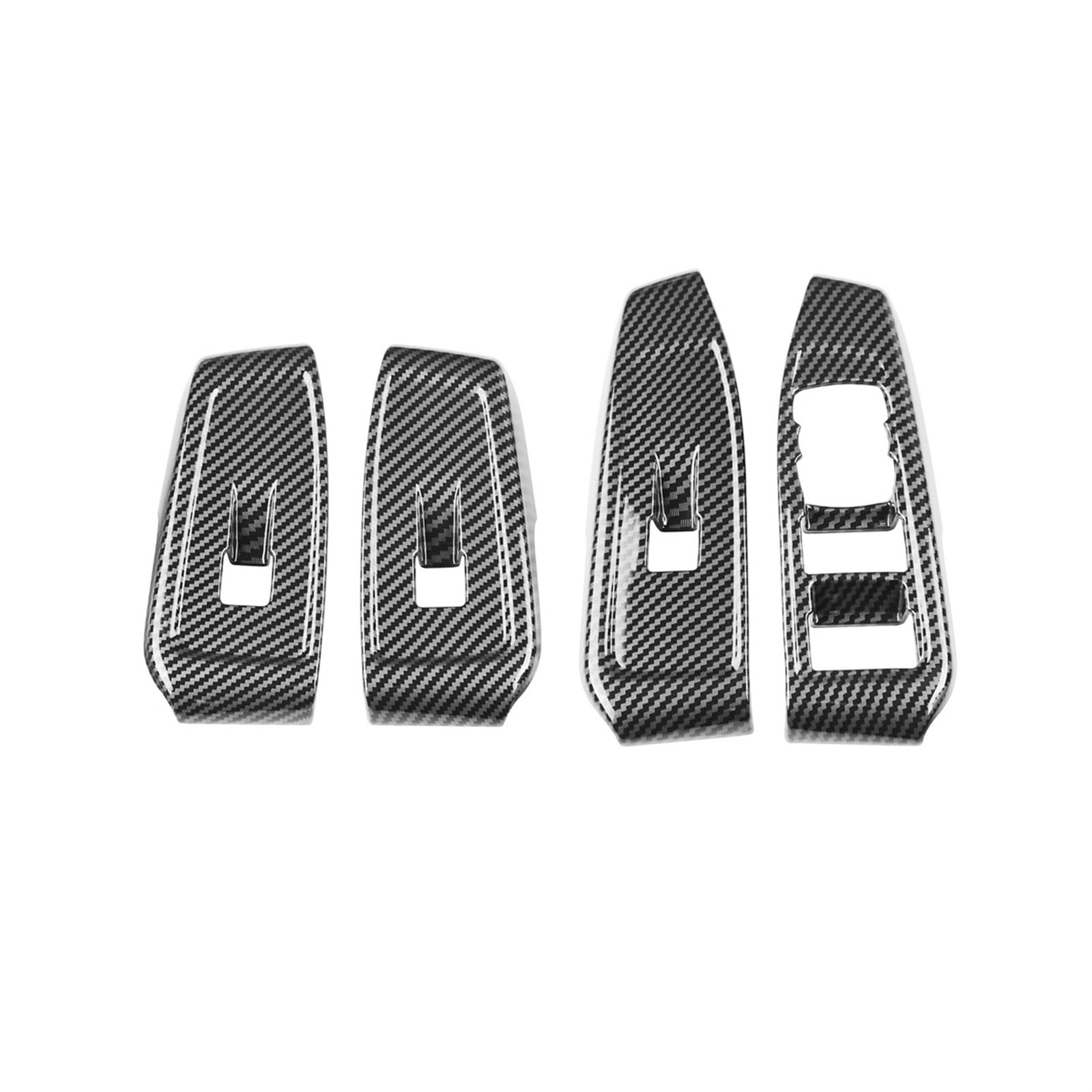 GIXERO for Ford, Ranger Everest 2023 Autofenster Glas Lift Button Switch Cover Trim Tür Armlehne Panel Zierleiste für Schalterabdeckungen für Autos von GIXERO