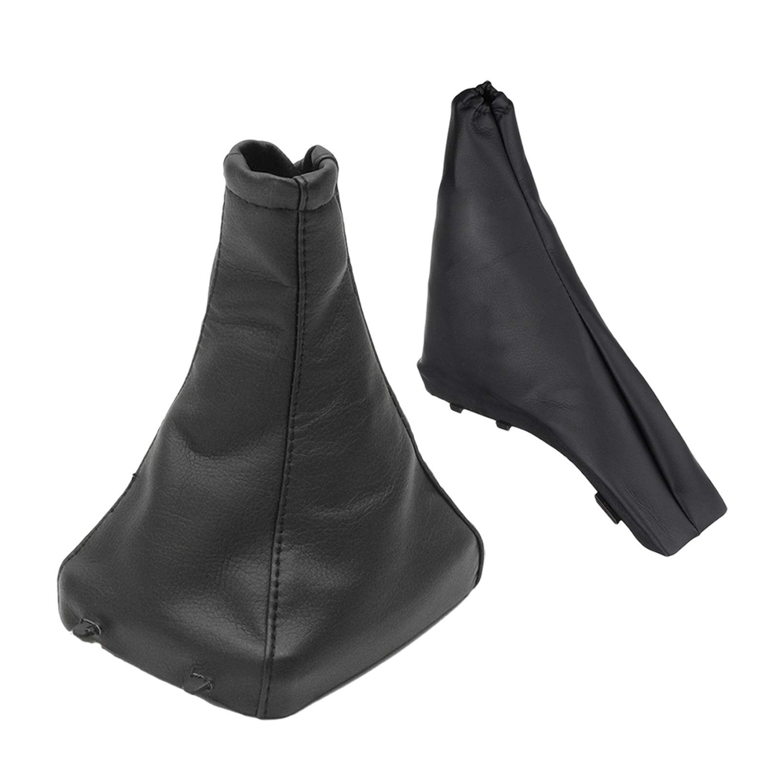 GIXERO for Opel, for Vauxhall Astra G 1998–2004 Coupe 2000–2004 Handbremse Schalthebel Kofferraummanschette Gaitor-Abdeckung Pu-Leder Coupe Schaltknäufe(Gear Gaiter Set) von GIXERO