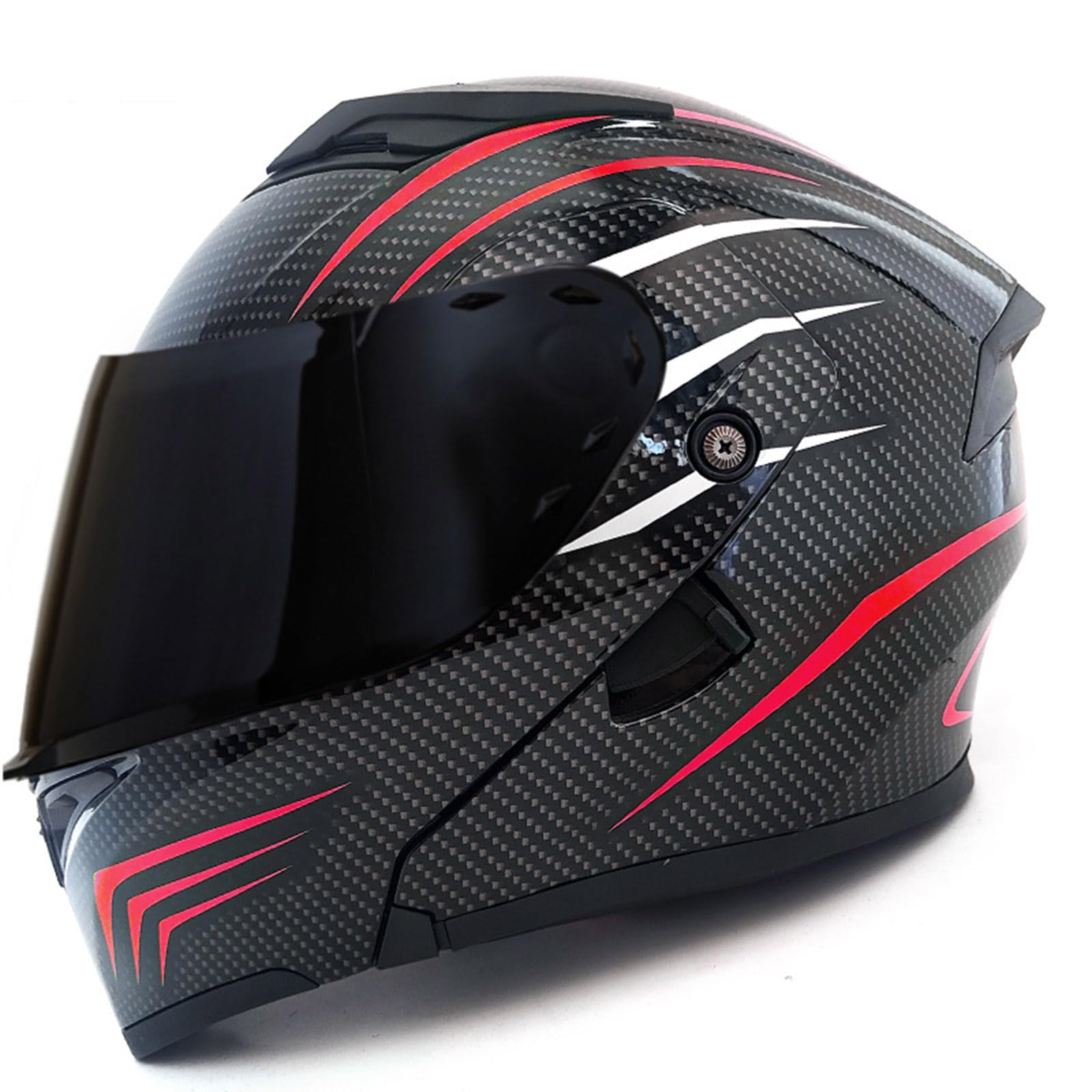 Unisex-Flip-Up-Motorradhelm für Erwachsene, abnehmbare Dirtbike-Modulhelme für Erwachsene Männer, Frauen Jugend für Erwachsene Männer und Frauen von GJUANN