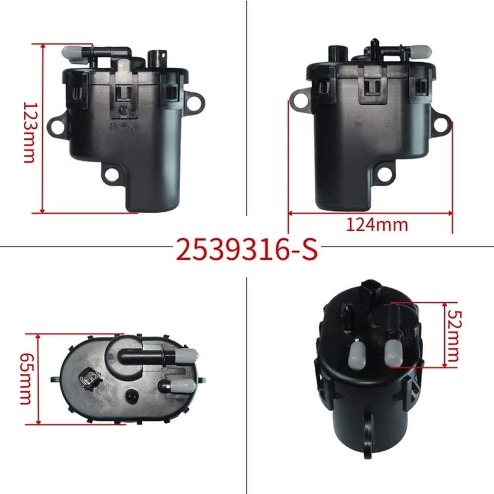 Kraftstoffpumpenmodul 2539316-S 2539314, kompatibel mit Vergaser-Motorteilen, Kraftstoffpumpe von GJXvMA