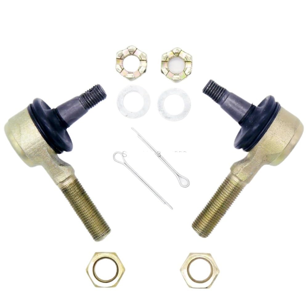 M12 Spurstangenkopf-Set, kompatibel mit 09–13 150 2x4 06–09 250 2x4 10–15 300 KFX400 450R CFMOTO Z6 Z8 Z10, 1 Paar von GJXvMA