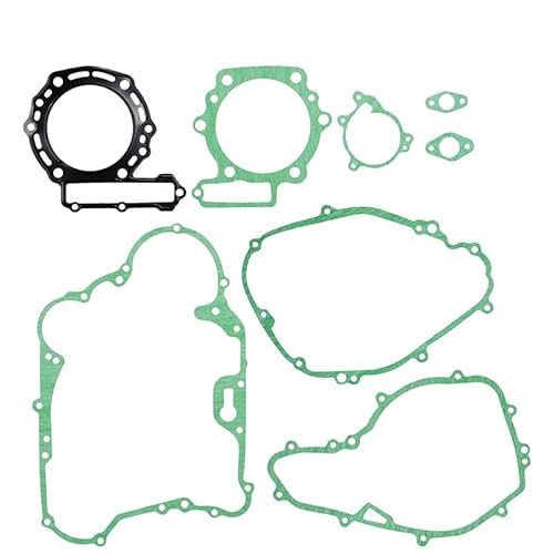Motorrad-Motorzylinderdeckel-Dichtungssatz, kompatibel mit KLR650 KLR 650 1987 1988 1989 1990 1991 1992 1993 bis 2010, ähnliche Passform von GJXvMA