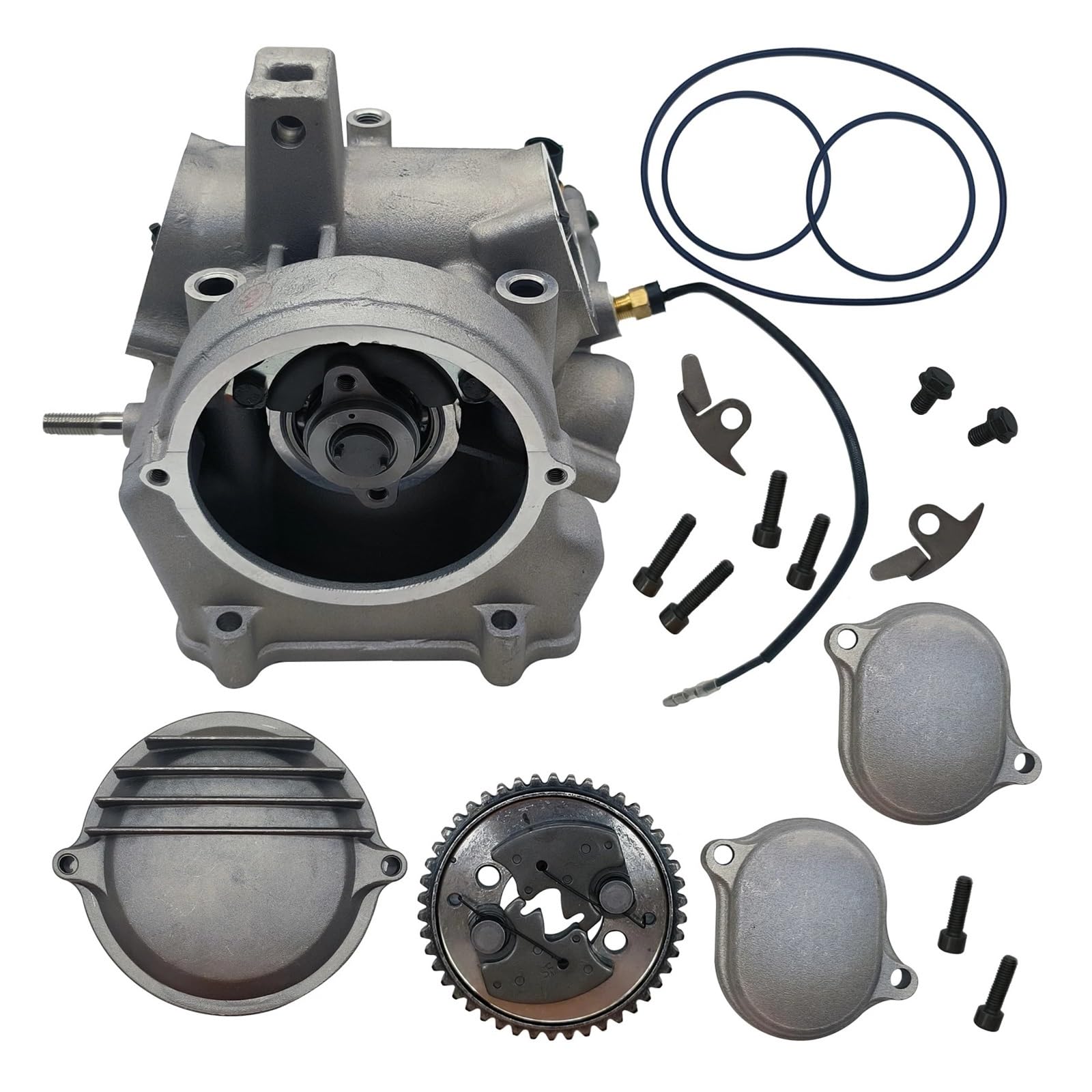 Zylinderkopfbaugruppe kompatibel mit AT500 ATV Modell 1220A-004C-0000 P004C00122000100 Ersatzteil von GJXvMA