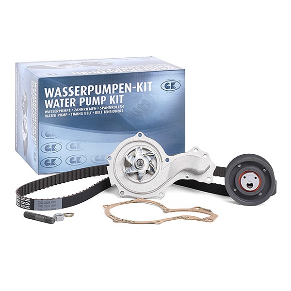 GK Wasserpumpe + Zahnriemensatz VW,AUDI,SEAT K980148D 026121005E,026121005H,037121005C Wasserpumpe + Zahnriemenkit 1002789,068121005A,2612100522 von GK