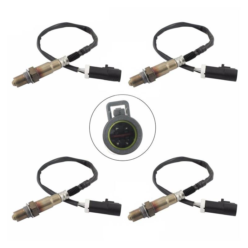 4pcs O2 Oxygen Sensor Upstream Downstream Compatible With 2004 2005 2006 2007 2008 F-150 V8 4.2L 4.6L 5.4L 2006 Compatible With Lincoln Mark LT 5.4L von GKALSUEGE