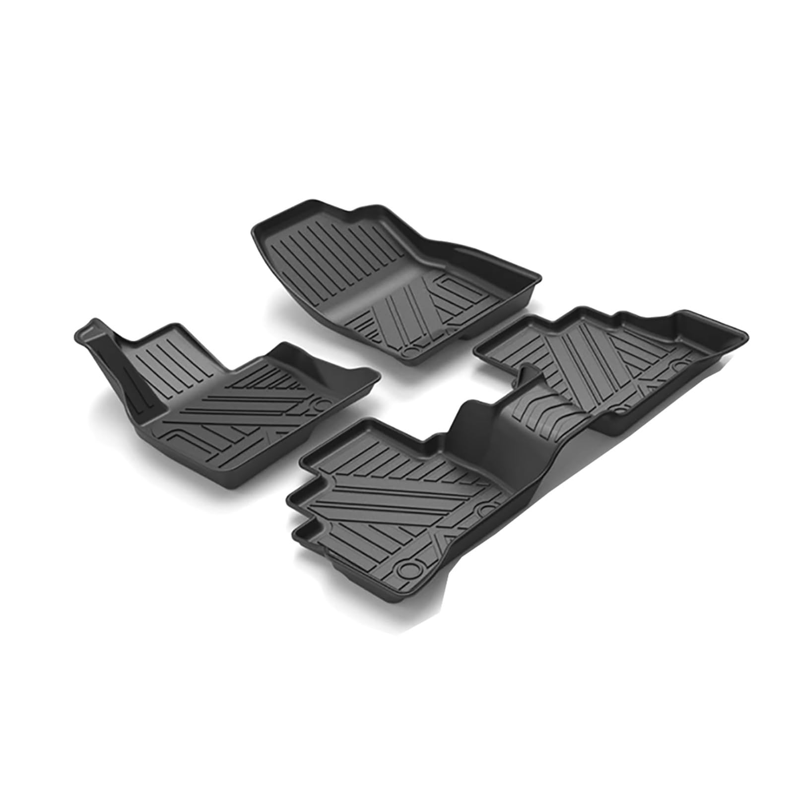 Auto Bodenmatte Durable 3D TPE Fuß Pad Die Links Fahren Auto Boden Pad Kompatibel Mit Mazda CX-5 2018-2020 von GKALSUEGE