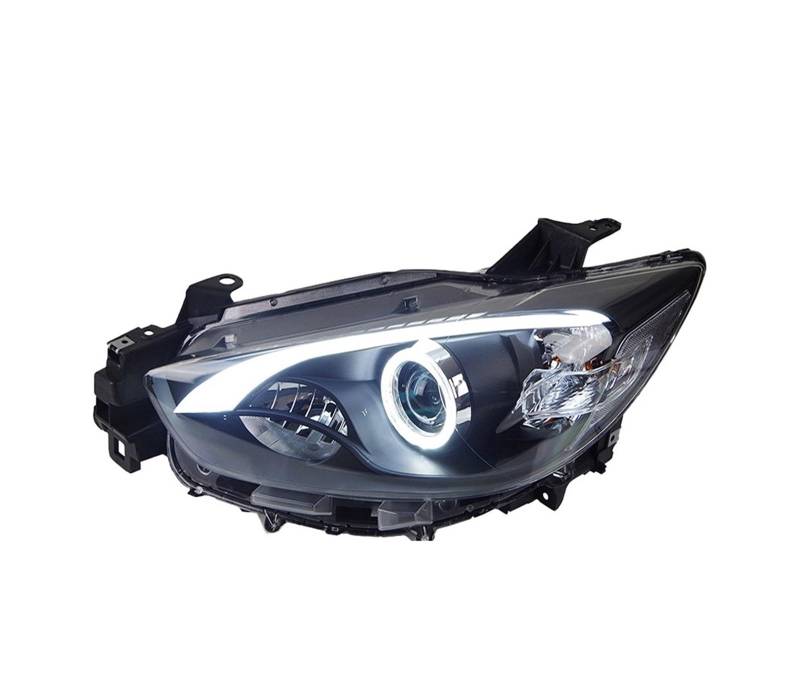 Car Front Headlight Compatible With Mazda CX-5 CX5 2013-2016 LED HeadLamp Styling Dynamic Turn Signal Lens Automotive Accessories Assembly(Led) von GKALSUEGE