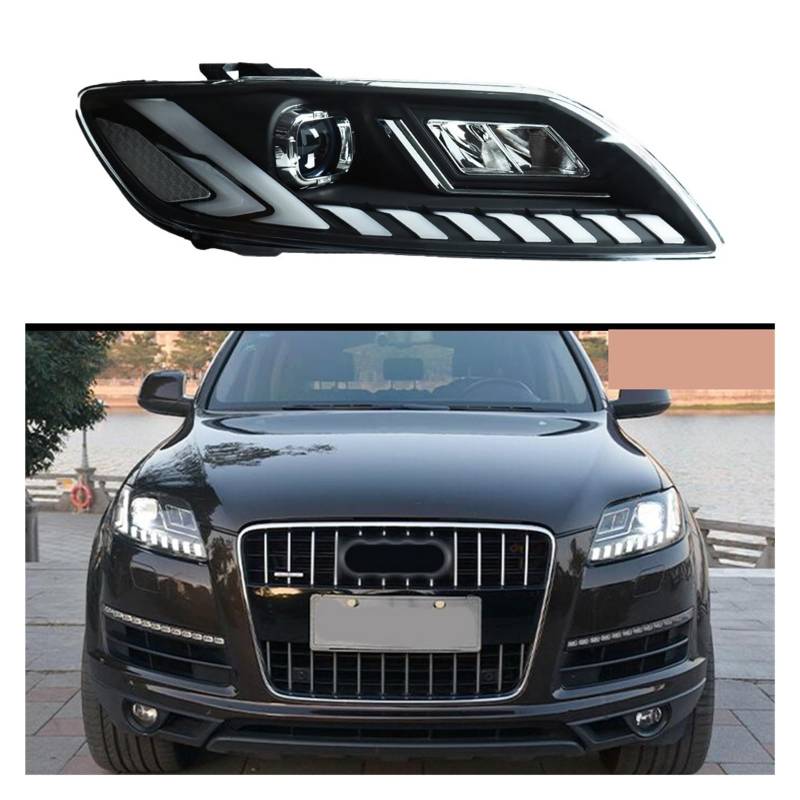 Car Front Headlight Compatible With Q7 Headlights 2006-2015 Q7 LED HeadLamp Styling Dynamic Turn Signal Lens Automotive Accessories(2006-2009 No AFS) von GKALSUEGE