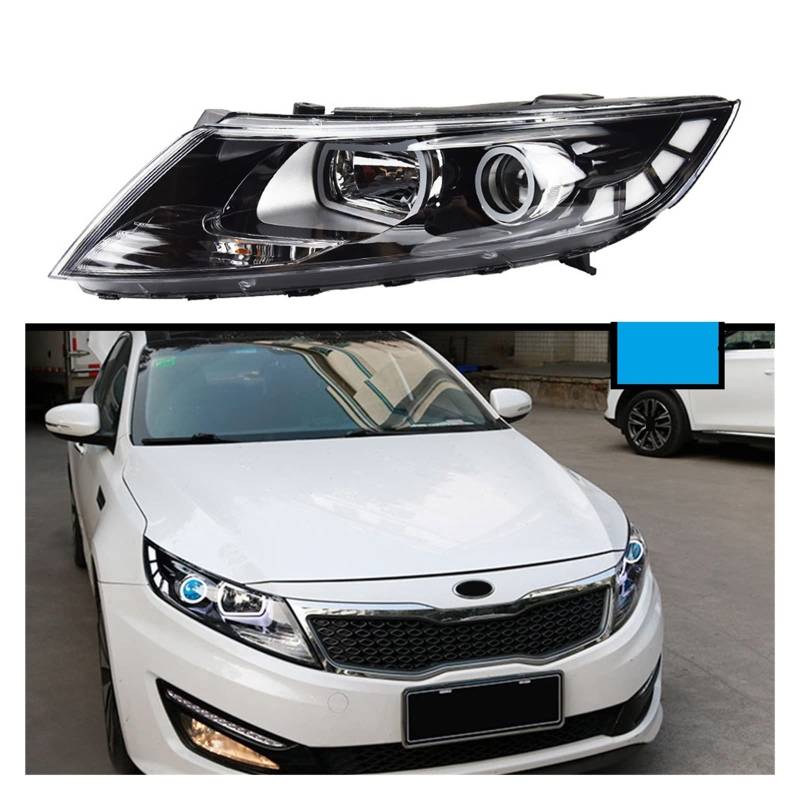 Car Front Headlights Compatible With K5 Optima 2011 2012 2014 LED HeadLamp Styling Dynamic Turn Signal Lens Automotive Accessories Assem(LED) von GKALSUEGE