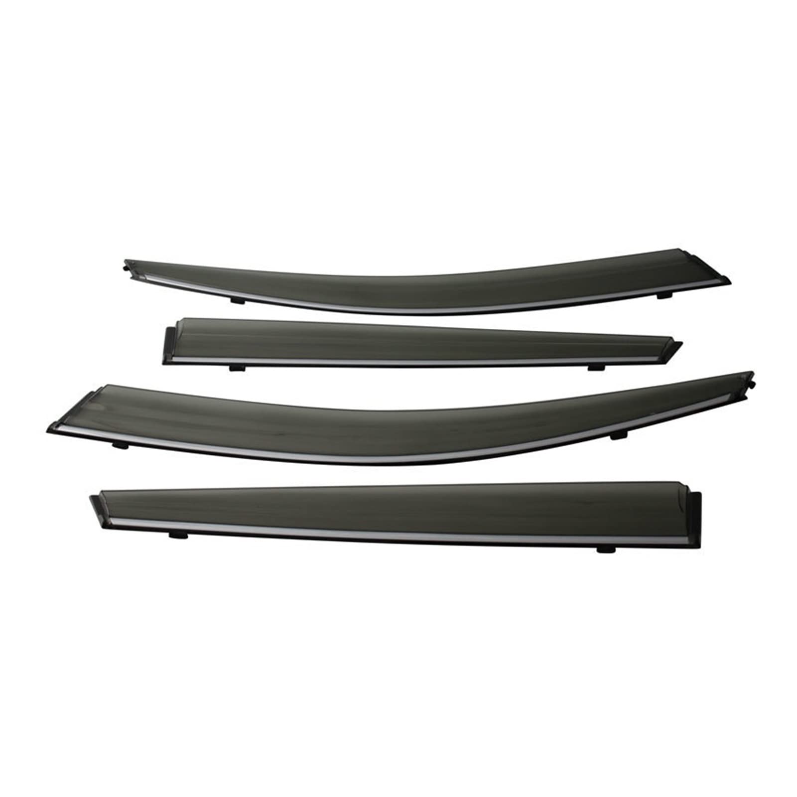 Side Window Deflectors Compatible With Jazz Fit Hatchback 2014 2015 2016 2017 2018 2019 Sun Rain Guard Deflectors Window Visor von GKALSUEGE