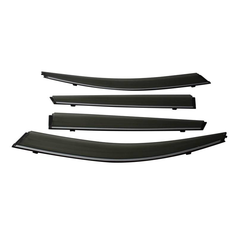 Side Window Deflectors Compatible With VW Touran L 2016 2017 2018 2019 2020 2021 Window Visors Wind Deflector Sun Guard Rain Vent Cover Trim von GKALSUEGE