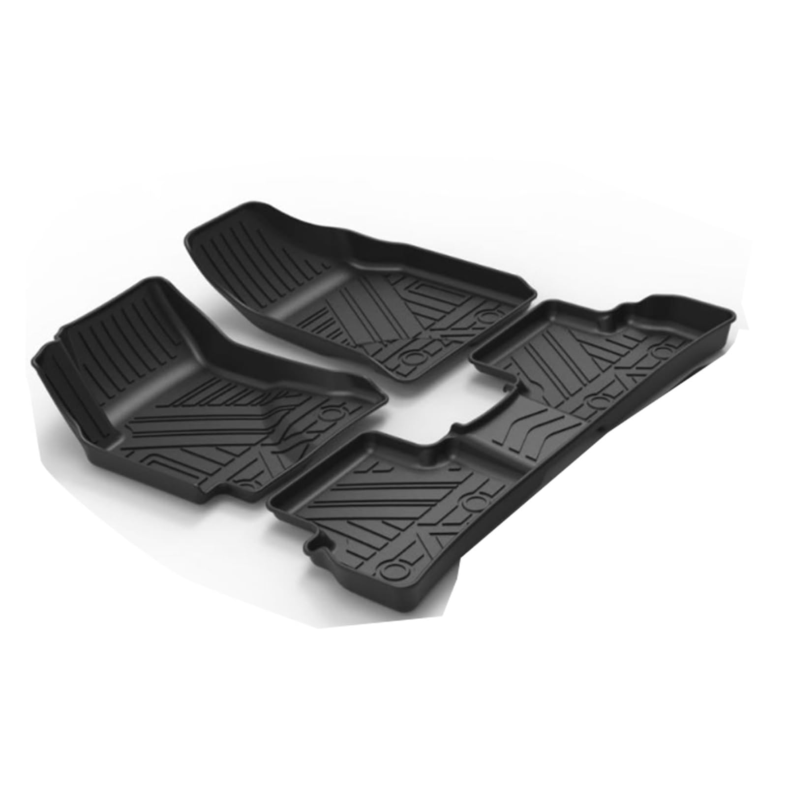 The Left Driving Durable 3D TPE Car Floor Mats Car Floor Pad Carpet Compatible With Geely YUANJING 2018-2020 von GKALSUEGE