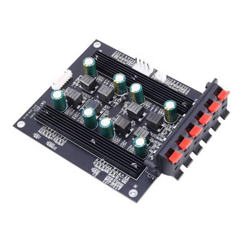 GKKICO 1 STK. TPA3116 5.1 Digitaler Soundverstärker Audio Board Amplificador Schwarz PC+Metall PowerAmplifier DIY 5.1 Heimkino von GKKICO