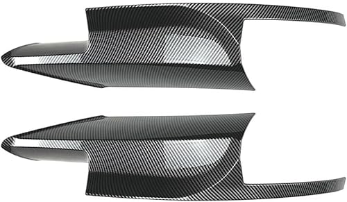 Auto Frontspoiler für BMW 5 Series F10 M5 2011-2017, Frontstoßstange Spoiler Lippe Antikollisionsschutz Auto Modifiziertes Zubehör,A/Carbon Fiber Look von GKXTLTONG
