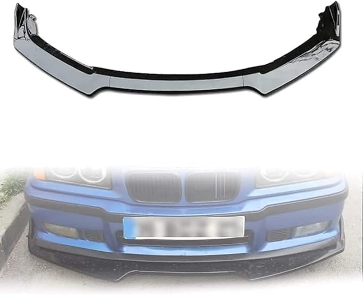 Auto Frontspoiler für BMW E36, Frontstoßstange Spoiler Lippe Antikollisionsschutz Auto Modifiziertes Zubehör von GKXTLTONG