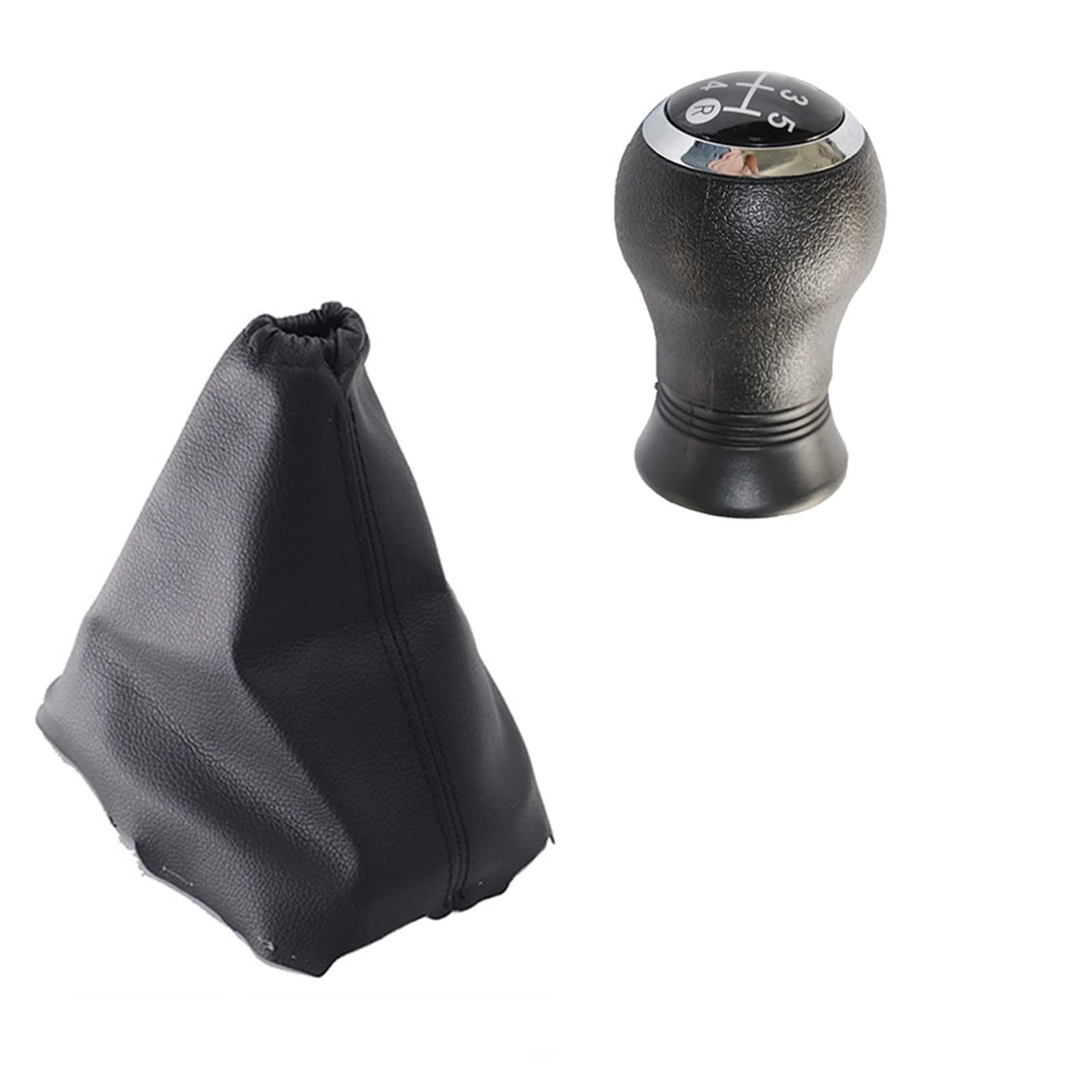 GLBMLMTHZP 5 Geschwindigkeitsauto-Umschaltgetriebe-Knopfhebel Gaiter-Boot-Abdeckung Autozubehör fit for Toyota Passt for AURIS 2007-2011. Schaltknauf(5 speed set) von GLBMLMTHZP