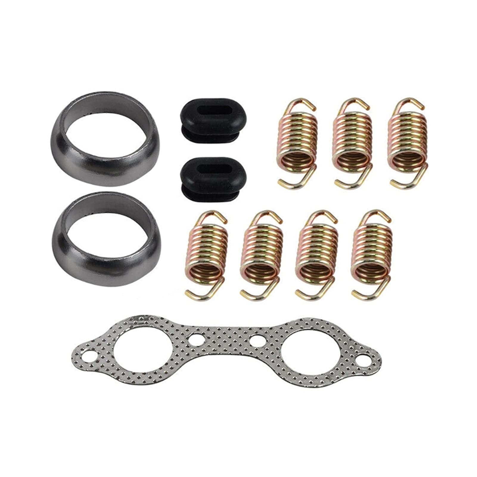 GLBMLMTHZP Abgaskrümmer-Dichtungsfeder-Rebuild-Kit Ersetzen kompatibel for RANGER Kompatibel for RZR 800 EFI 2008 Auspuffdichtung von GLBMLMTHZP