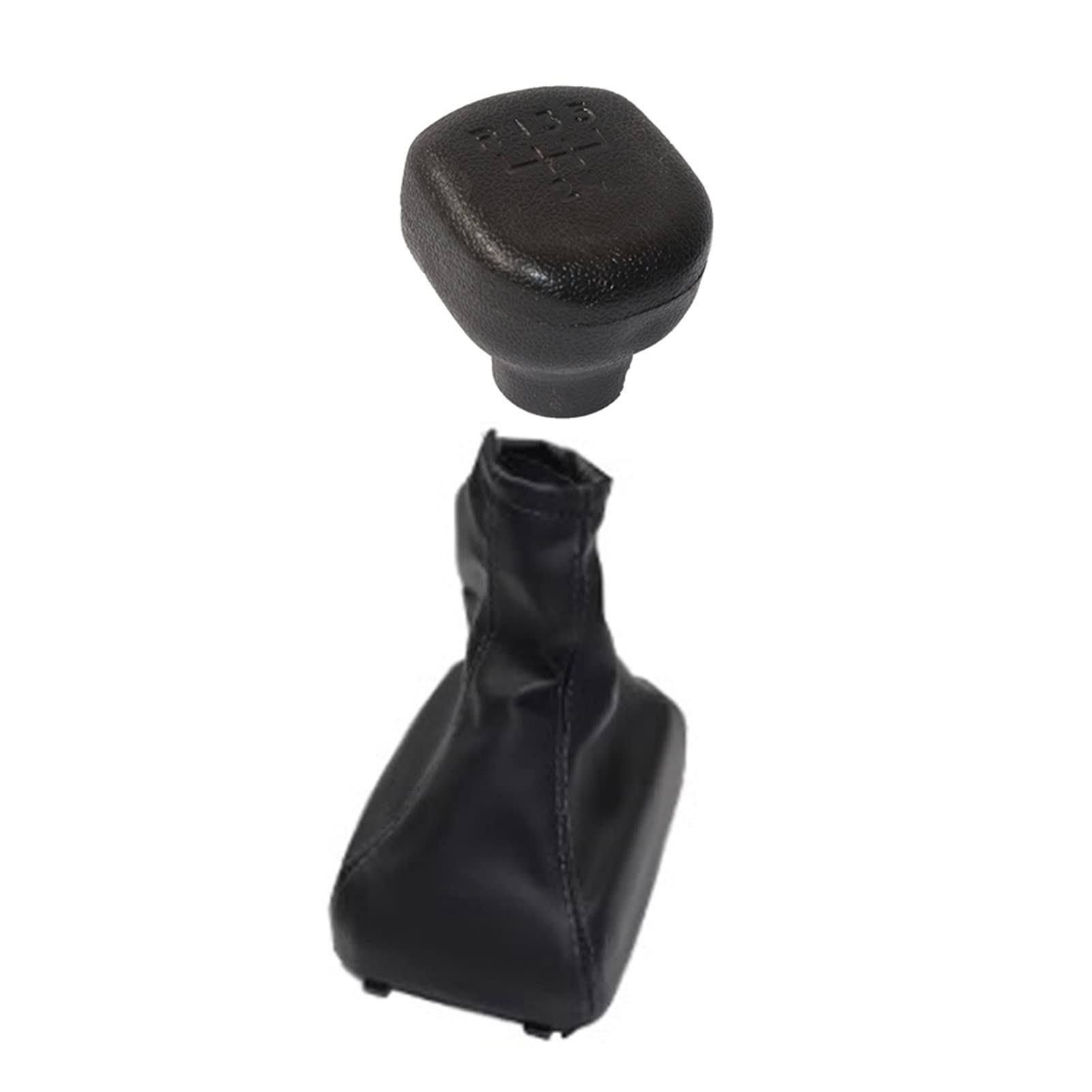 GLBMLMTHZP Auto-Umschaltzahnrad-Knopfhebel-Boot-Abdeckung for Vauxhall Fit for Opel Fit for Kadett E 1984-1991 Schaltknauf(Gear boot and knob) von GLBMLMTHZP