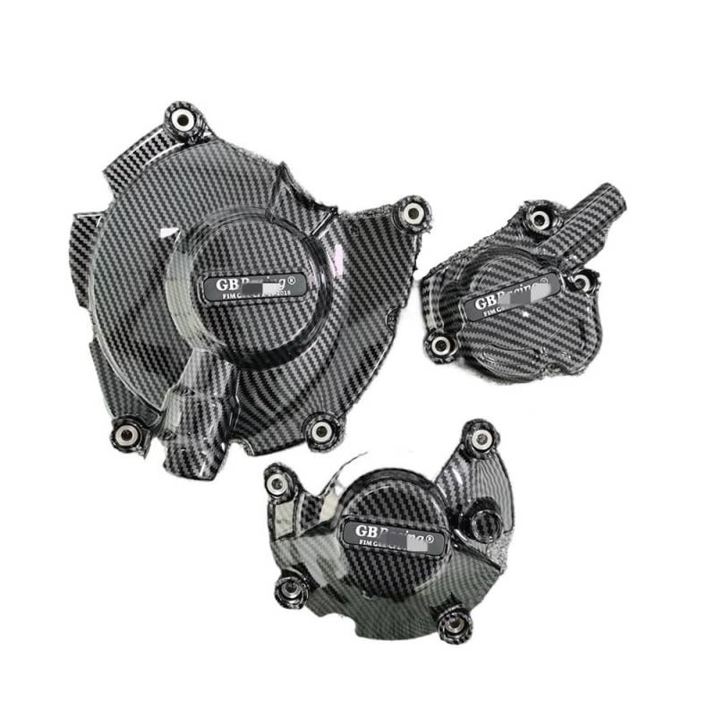 Motor Stator Schutzabdeckung FÜR Ya&maha YZF R1 R1M 2015 2016 2017 2018 2019 2020 2021 2022 2023 Motorräder Motor Abdeckung Schutz Motor Schutzhülle von GLCYBDI