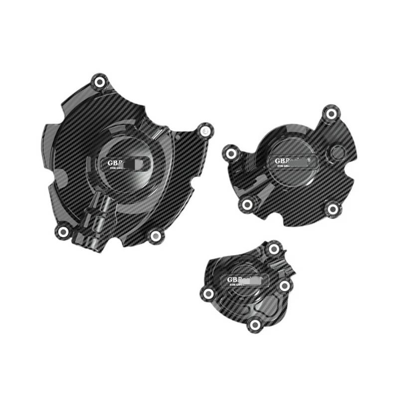 Motor Stator Schutzabdeckung Für Ya&maha R1 R1M 2015 2016 2017 2018 2019 2020 2021 2022 2023 Motorrad Motor Lichtmaschine Kupplung Schutz Abdeckung Zubehör von GLCYBDI