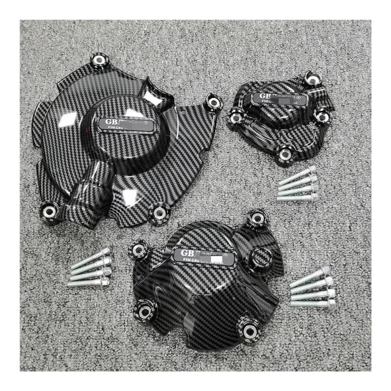 Motor Stator Schutzabdeckung Für Ya&maha R1 R1M R1S 2015 2016 2017 2018 2019 2020 2021 2022 2023 Motorrad Kupplung Schutz Abdeckung Motor Abdeckung von GLCYBDI