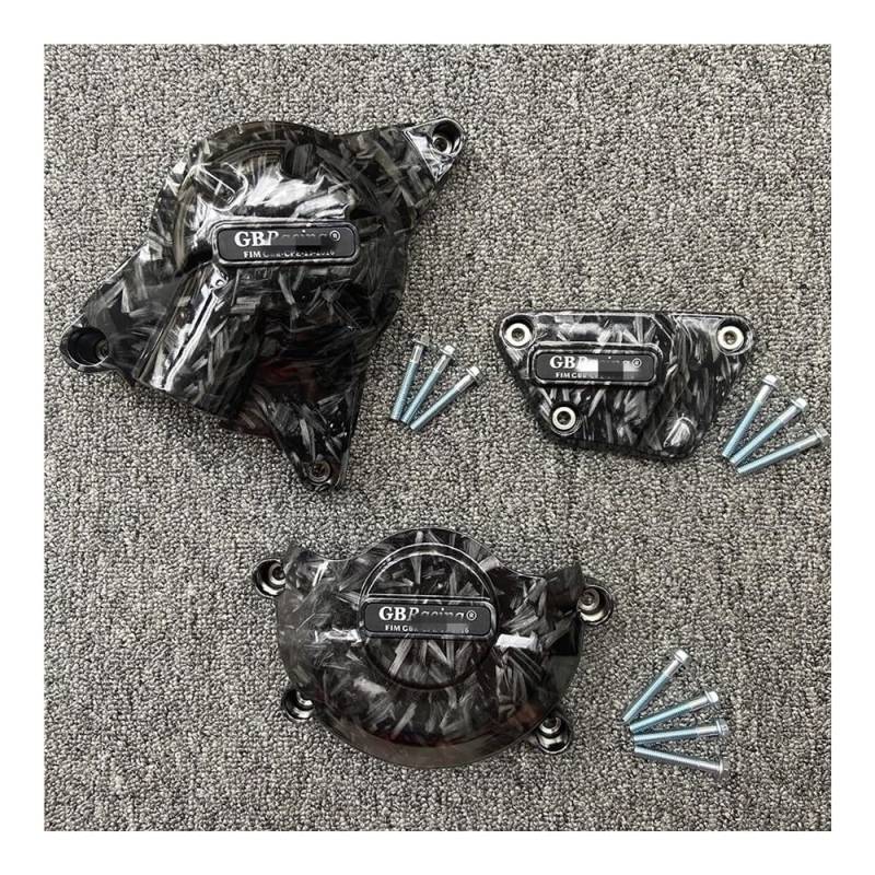 Motor Stator Schutzabdeckung Für Ya&maha YZF-R6 YZF R6 2006~2023 Motorrad Lichtmaschine Kupplung Schutz Abdeckung Zubehör Carbon Faser Druck Motor Abdeckung von GLCYBDI