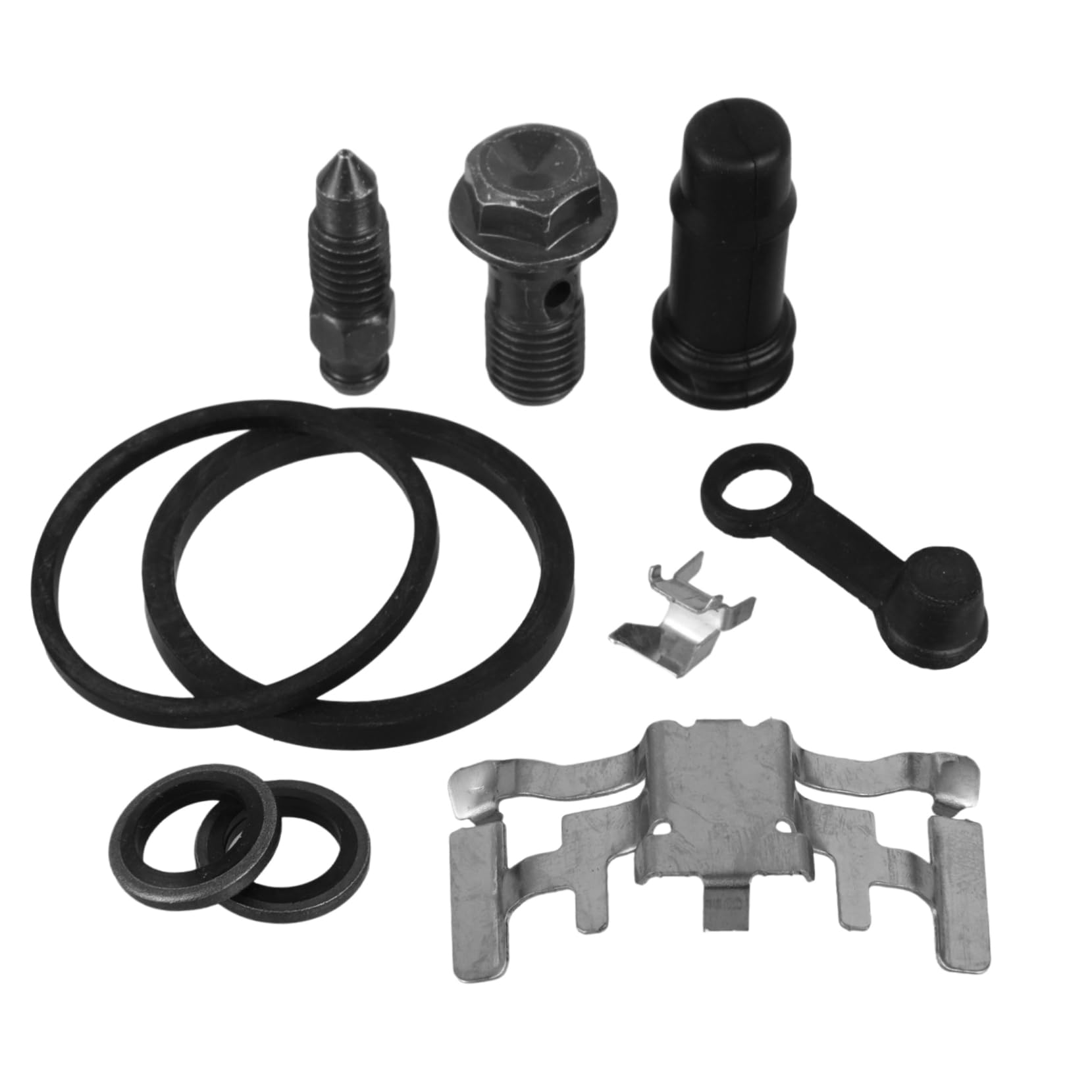 GLEAVI 1 Satz Reparatur von Motorradbremsen Turbo-Kit Handpumpe Motoröl Bremssattel Reparaturkit Bremssattel Reparatur Set Reparatur der Kupplungsbremspumpe Motorradwartungszubehör Gummi von GLEAVI