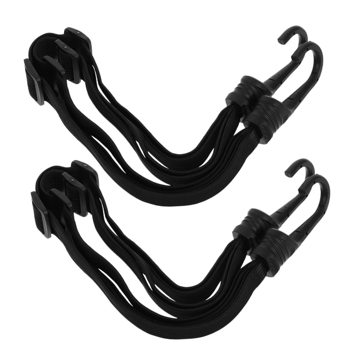 GLEAVI 2 Stück Universal Motorradhelm Gepäckseil Elastisches Band Mit Haken Für Sichere Gepäckbindung Gepäckbindeband Elastische Bänder Gummi Helmband von GLEAVI