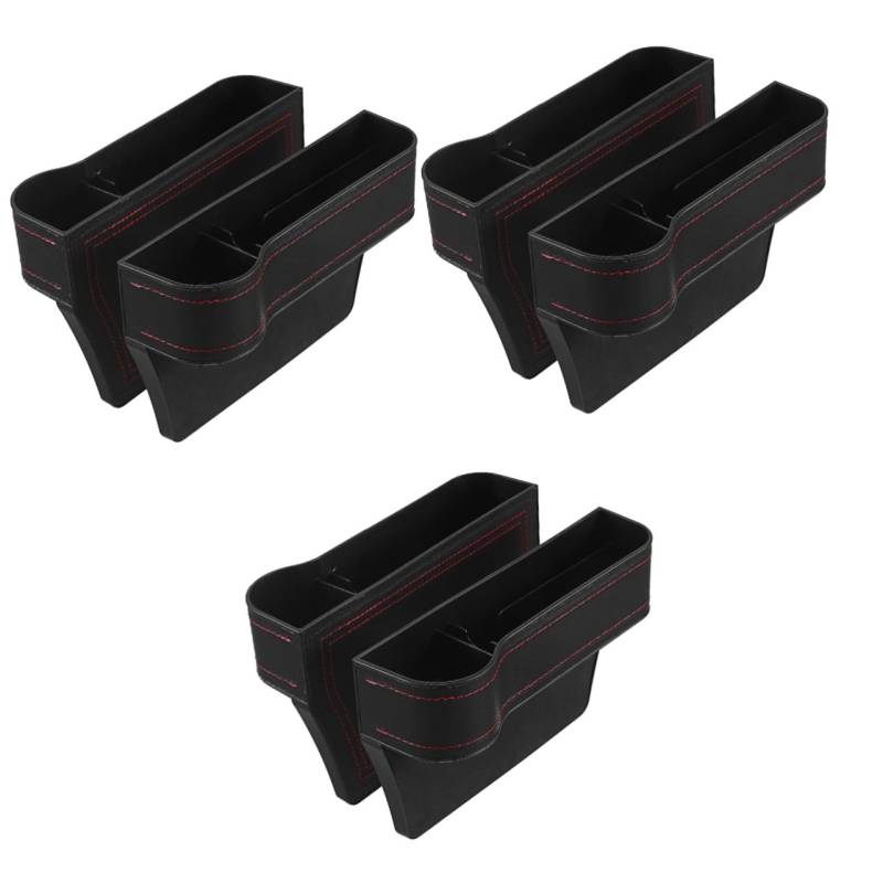 GLEAVI 6 Stk für Autositze seat gap plug car seat storage box Autozubehör Spaltblocker für Autositze Auto-Vordersitz-Organizer Autoorganisatoren und -aufbewahrung von GLEAVI