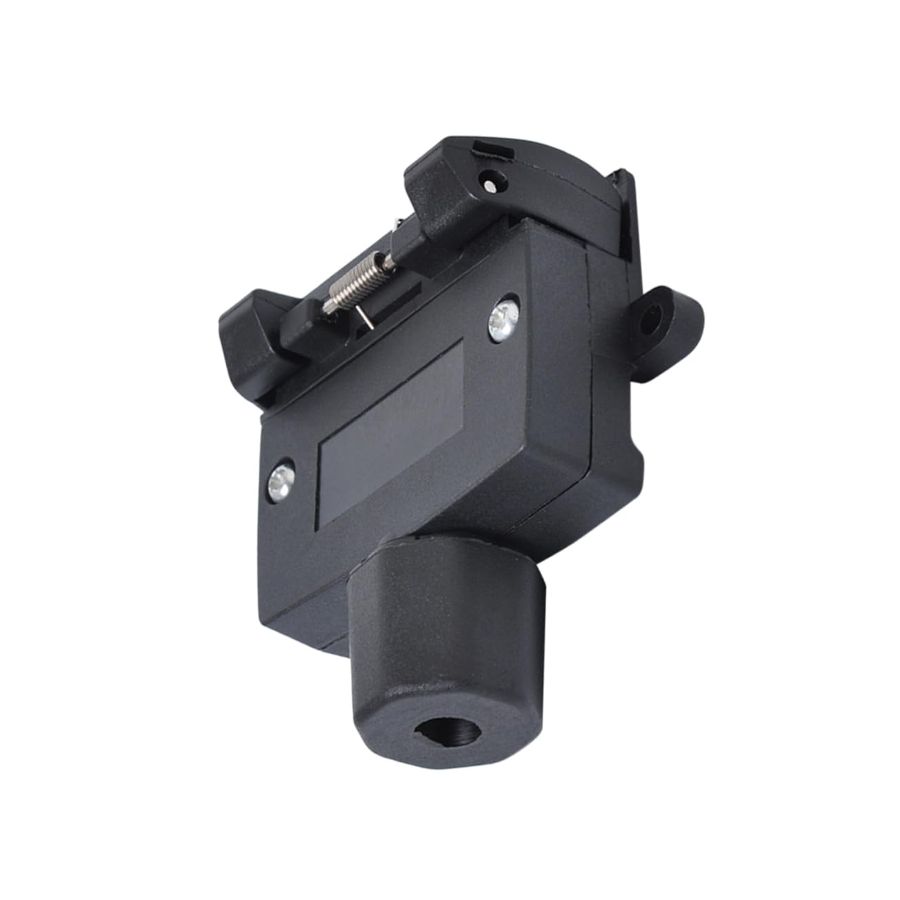 GLEAVI 7 Anhängerzubehör anhängerstecker Trailer Connector Trailer Fog Lamp Connector Trailer Brake Plug Boat Trailer Socket Wohnwagen-Adapter Anhängeradapter Anhänger-LKW-Adapter Black von GLEAVI