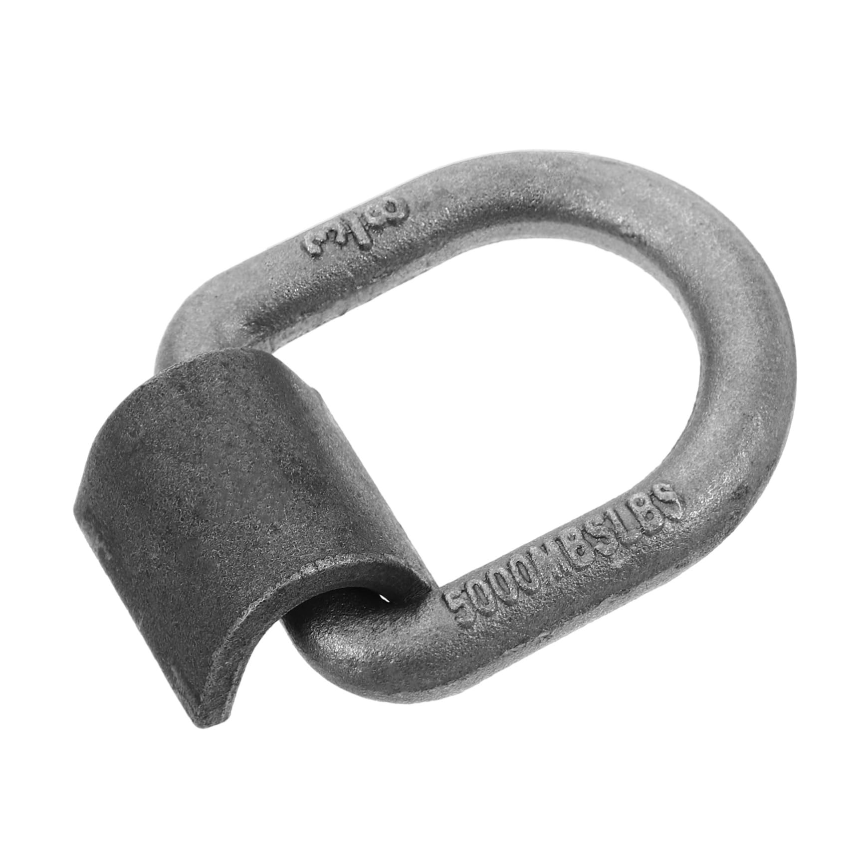 GLEAVI Anhänger Zubehör schweißbare D-Ringe D-Ring aus Metall D-Ringe anschweißen D-Ring anschweißen Hochleistungs-D-Ringe D-Ring- D-Ringe für Anhänger Geschmiedeter Stahl Grey von GLEAVI