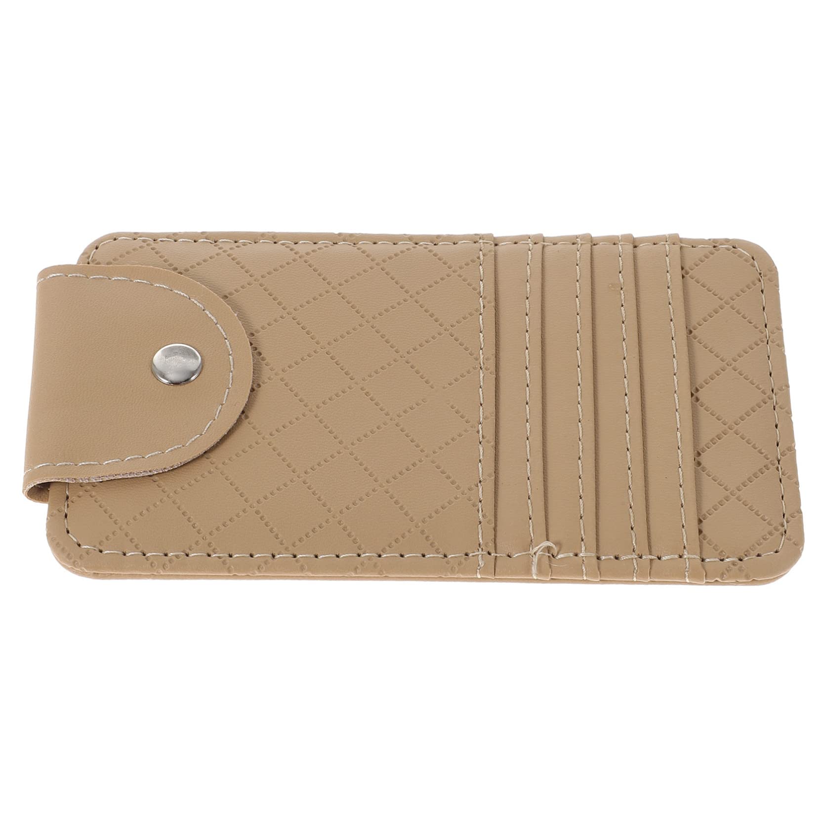 GLEAVI Aufbewahrungstasche Brillen-aufbewahrungsorganisator Sonnenbrillen-Organizer Organizer Zur Aufbewahrung Von Sonnenbrillen Sonnenfänger Fürs Auto Auto-Organizer Beige Pu-Leder von GLEAVI