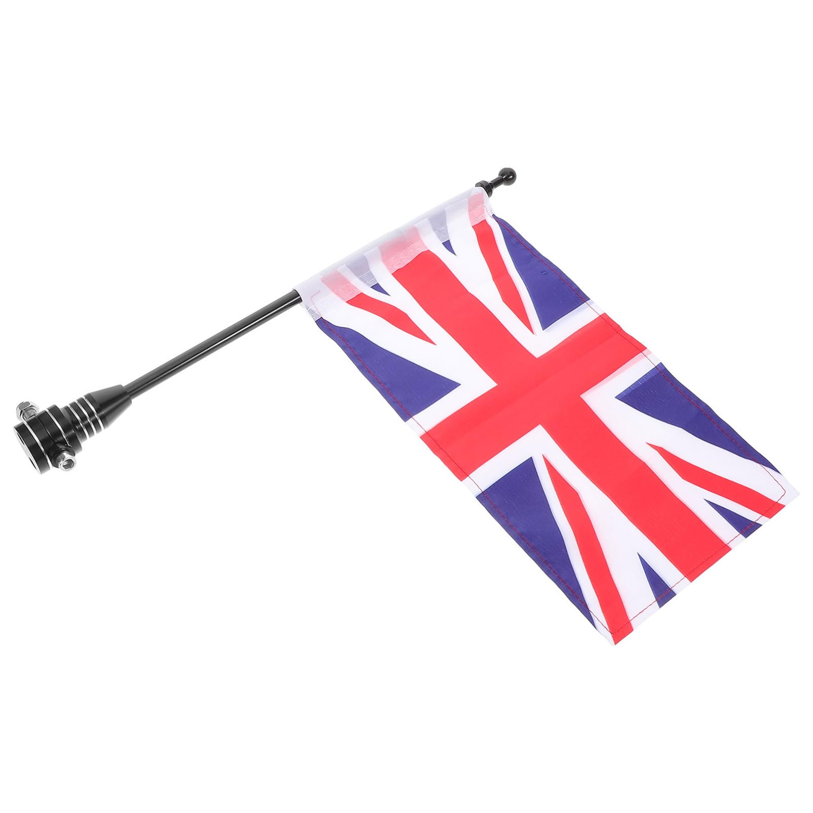 GLEAVI Auto Dekoration Auto-fahnenmastständer Auto-fahnenmasthalter Auto Fahnenmast Fahnenmast-montageständer Autoflagge Britischer Fahnenmast Fahnenmasthalterung Fahnenmast-Flagge Stoff von GLEAVI