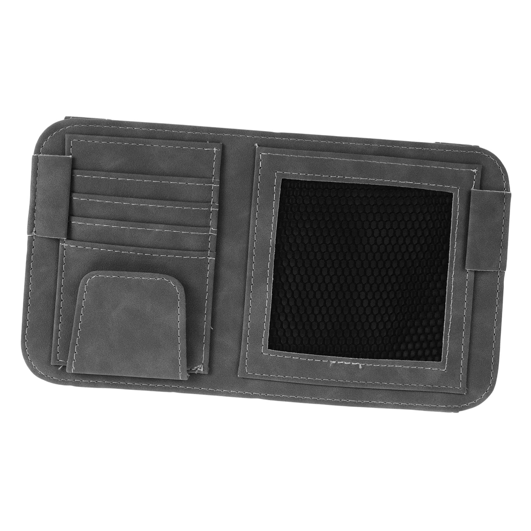 GLEAVI Auto Visier Organizer Multifunktionaler Auto Visier Organizer Mit Sonnenbrillen Clip Universeller Auto Visier Dokumentenhalter Für Karten Führerschein Und Kleine Gegenstände von GLEAVI