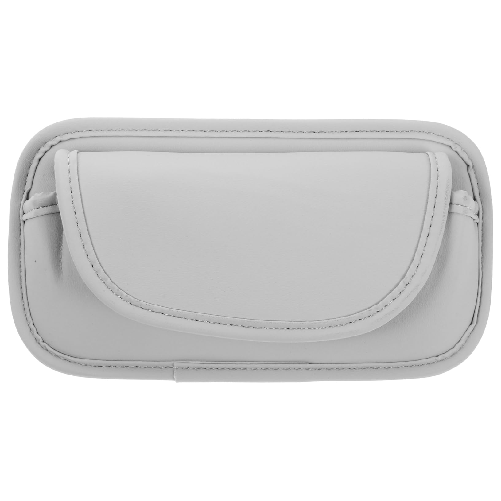 GLEAVI Autobrillenclip Sonnenbrillenetui Mit Autovisier Brillen-Organizer-etui Pu-brillenhalter Autozubehör Organizer Zur Aufbewahrung Von Sonnenbrillen Visier-Organizer Pu-Leder Grey von GLEAVI