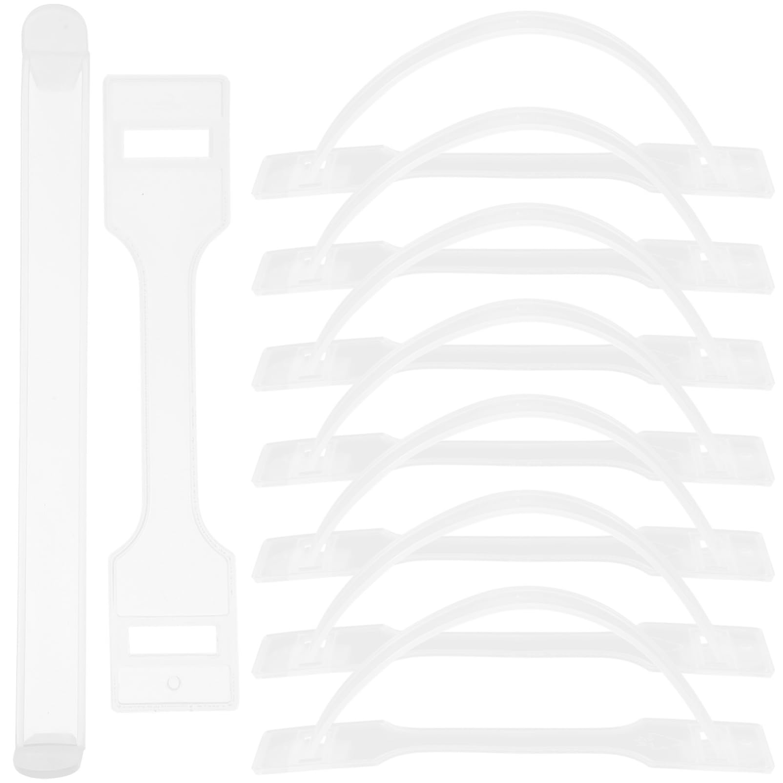 GLEAVI Box Mit 100 Sets Kartongriff Versandkartons Karton Eins Hochleistungskarton Kisten Behandeln Tragegriff Absendung Lebensmittelträger Gepäckkarton Die Umzugskartons Transparent Pp von GLEAVI