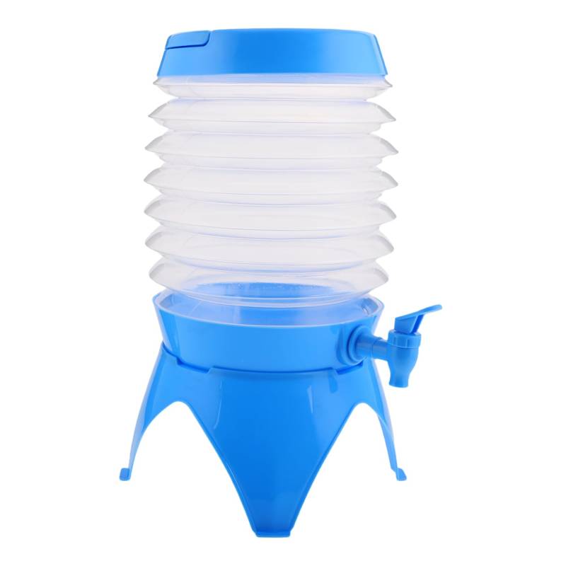 GLEAVI Tragbarer Eimer Outdoor Faltbarer Wasserspeichereimer Outdoor Camping Wassereimer Kunststoff Wassertank Campingzubehör Outdoor Tragbarer Faltbarer Wassereimer Wasserkrüge Pp von GLEAVI