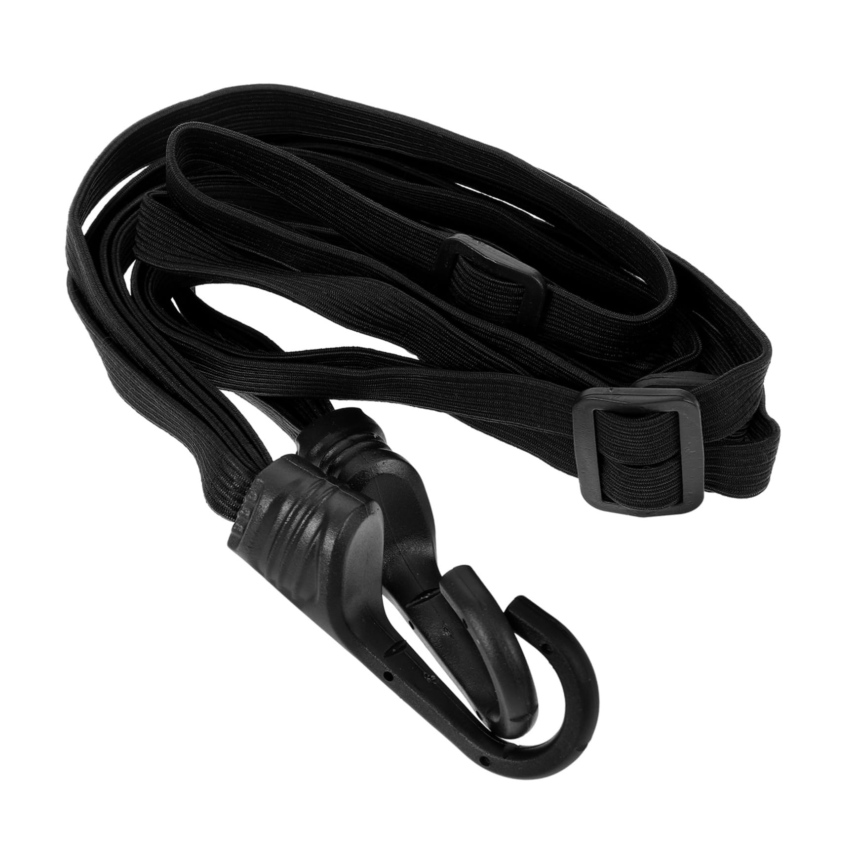 GLEAVI Zurrseil Für Motorradgepäck Gummiband Bungee Seilhaken Elastischer Gürtel Einziehbarer Gummigurt Elastisches Seil Bungee Seil Handschlaufen Schwarzer Gummi von GLEAVI